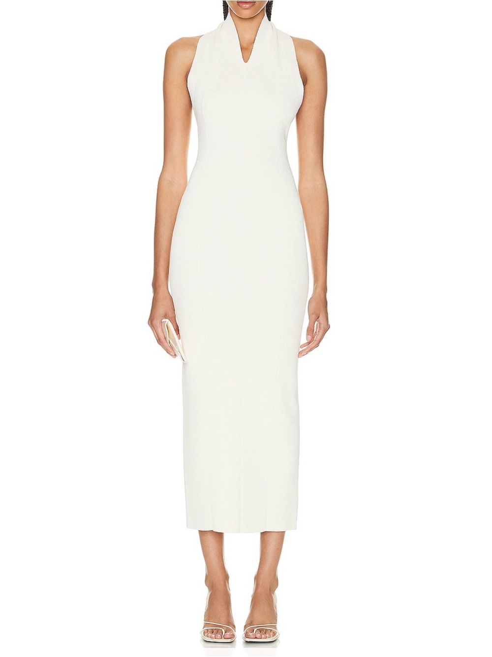 KHAITE Amalfi Dress in Ivory
